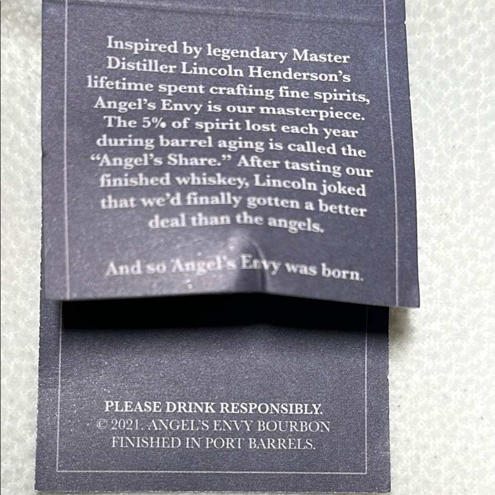 Angels Envy Wings Pin in Silver NWT Bourbon - Picture 3 of 3
